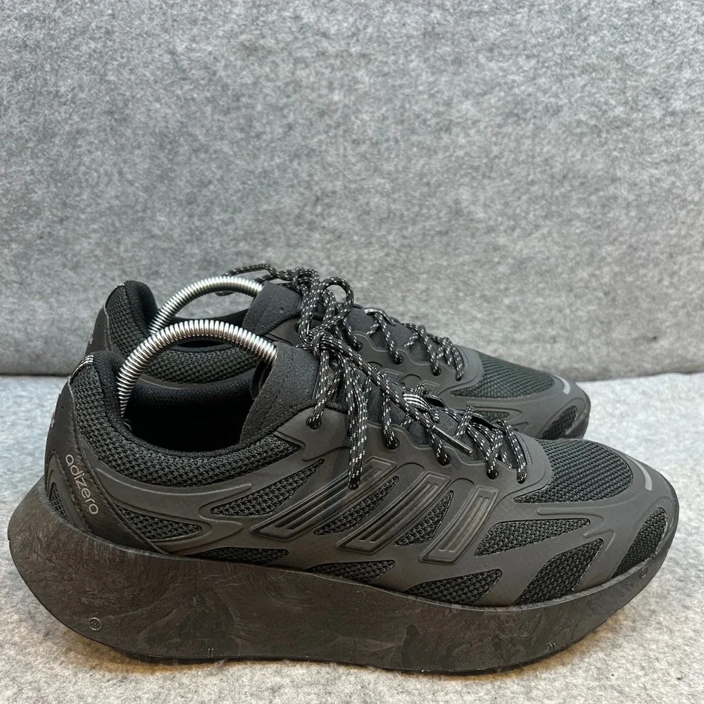 Adidas Adizero Aruku Mens Triple Black Chunky Running Shoes Sneakers Men's 11